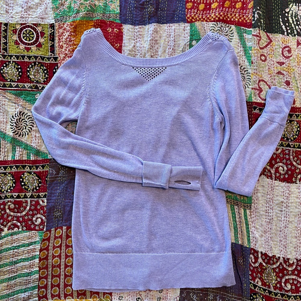 Lululemon cross back sweater